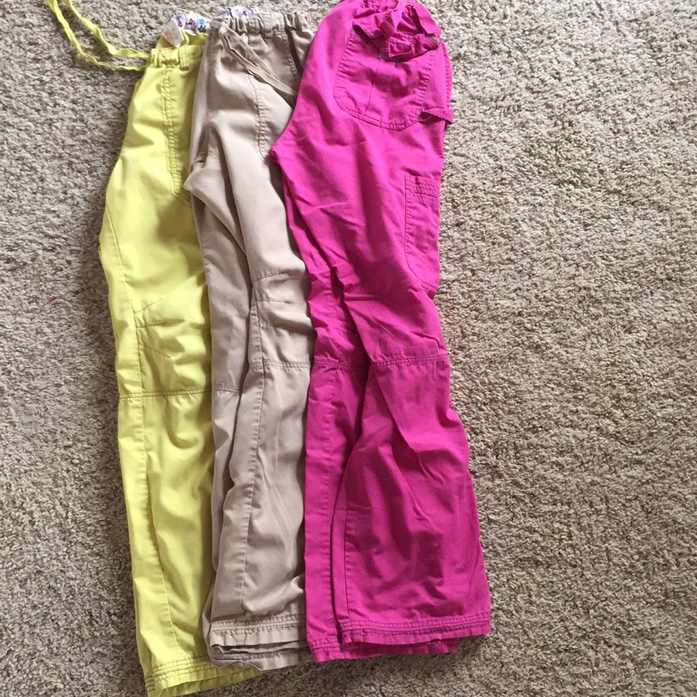 3 koi small tall scrub pants